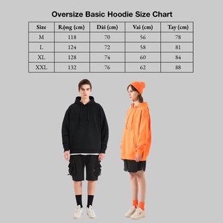 Áo Hoodie Basic Trơn Các Màu