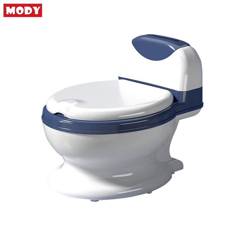 Bô đi vệ sinh cho bé mô phỏng hình bồn cầu bằng nhựa cao cấp Mody M342832