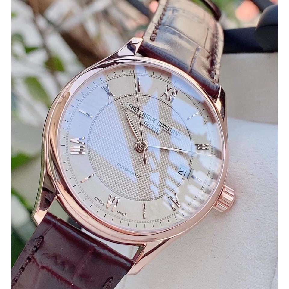 Đồng hồ nam chính hãng Frederique Constant FC-303MLG5B4 - Máy cơ tự động - Kính Sapphire