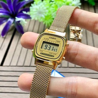 Đồng Hồ Nữ Dây Thép Casio LA670WEMY-9DF