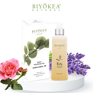 Dầu Massage Body Cao Cấp Biyokea Premium Comfortable B4 Giúp Thoải Mái, Giảm Stress, Dưỡng Ẩm Da Được Dùng Trong Spa