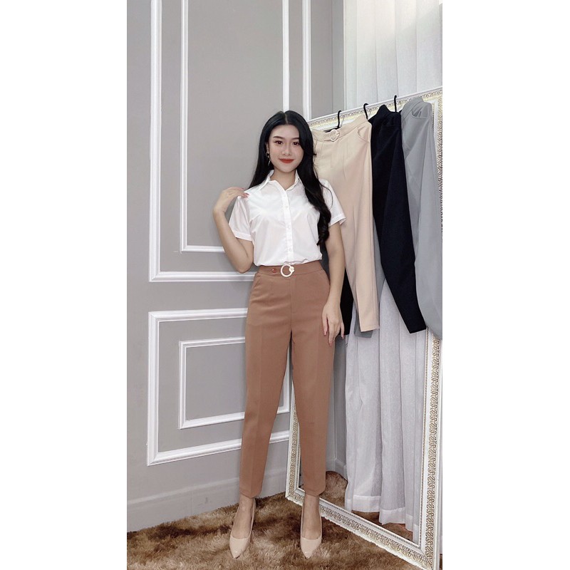 Quần Baggy Nữ Cao Cấp Siêu Sang