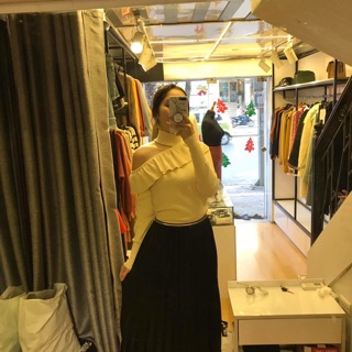 ÁO LEN LỆCH VAI CỔ CHOCKER