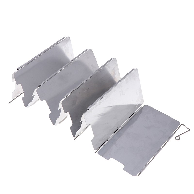 JETTING Set 9 Tấm Chắn Gió Cho Bếp Cắm Trại Dã Ngoại