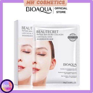 Mặt nạ thạch trong suốt pha lê Collagen BIOAQUA chăm sóc da mặt giúp da căng mịn tăng đàn hồi