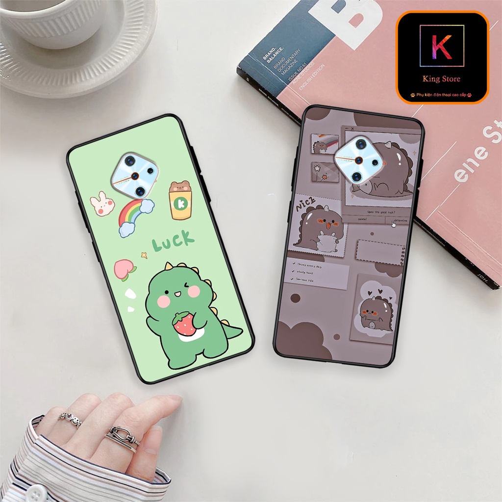 Ốp lưng Vivo S1 - Vivo S1 Pro - Ốp in hình khủng long,dinosaur dễ thương
