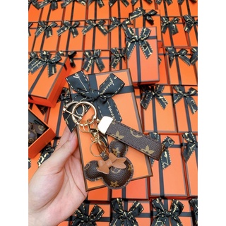 [Full Box] Móc Khoá Chuột Mickey Da Chuẩn Xịn