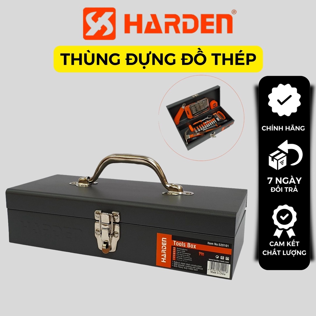 Hộp đựng dụng cụ, thùng đồ nghề đa năng HARDEN 520101