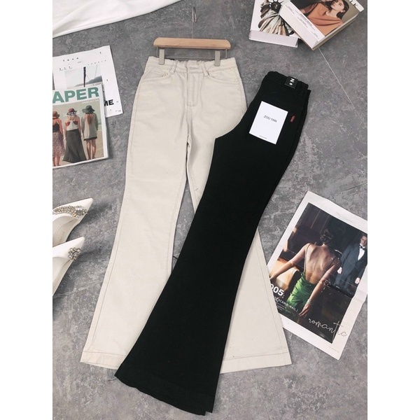 quần kaki jean loe cập bến 2 màu