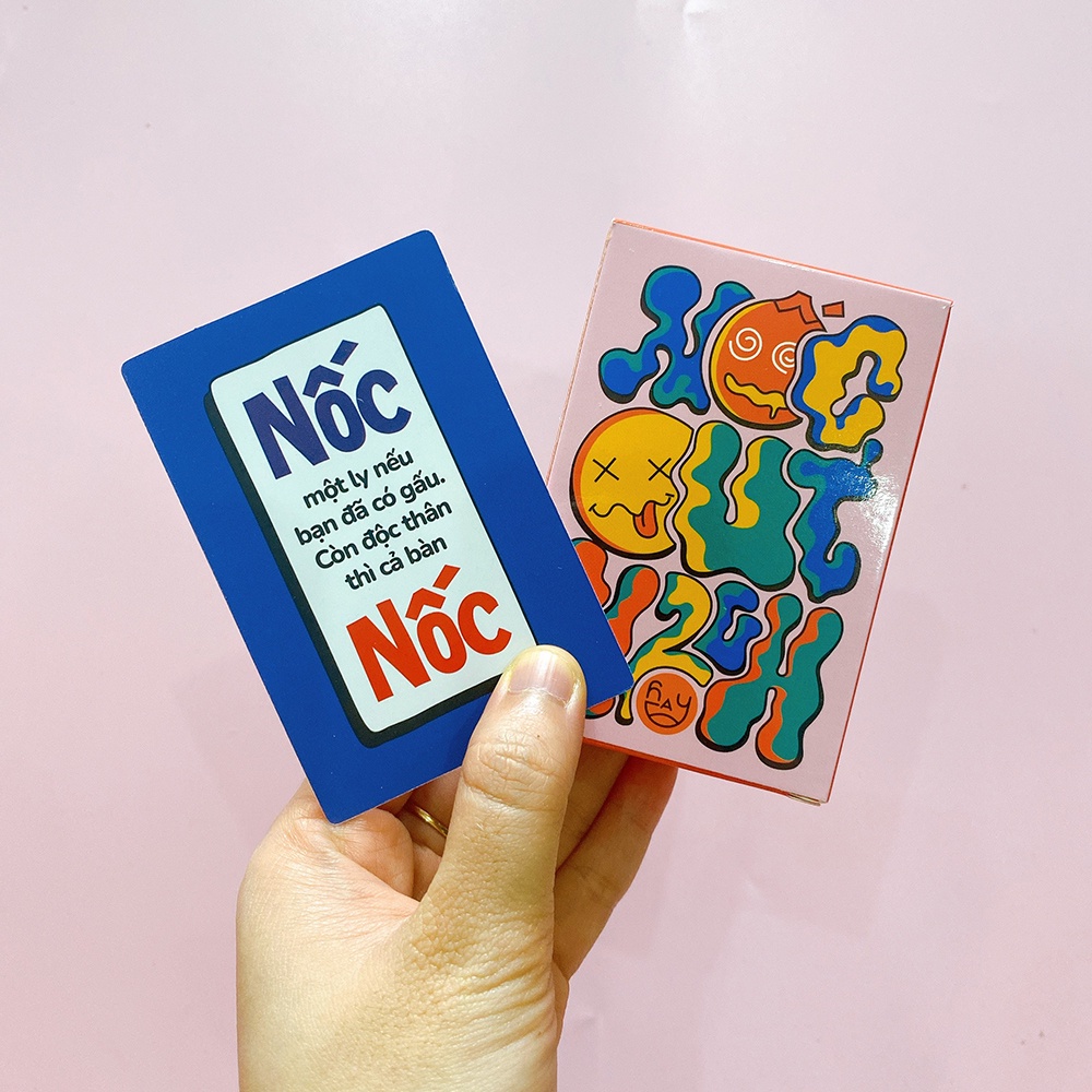 Bộ Bài Nốc Out High Drinking Game Uống Rượu Bia Mới Nhất 2022 Hot Trend Dành Cho Những Buổi Tụ Tập Cùng Bạn Bè NOHIGH