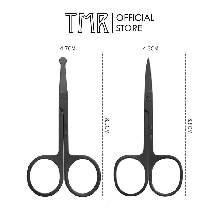 Kéo Cắt Tỉa Đầu Nhọn Của TMR, Thép Không Gỉ Cao Cấp, Thiết Kế Nhỏ - Gọn - Nhẹ - Chính Xác