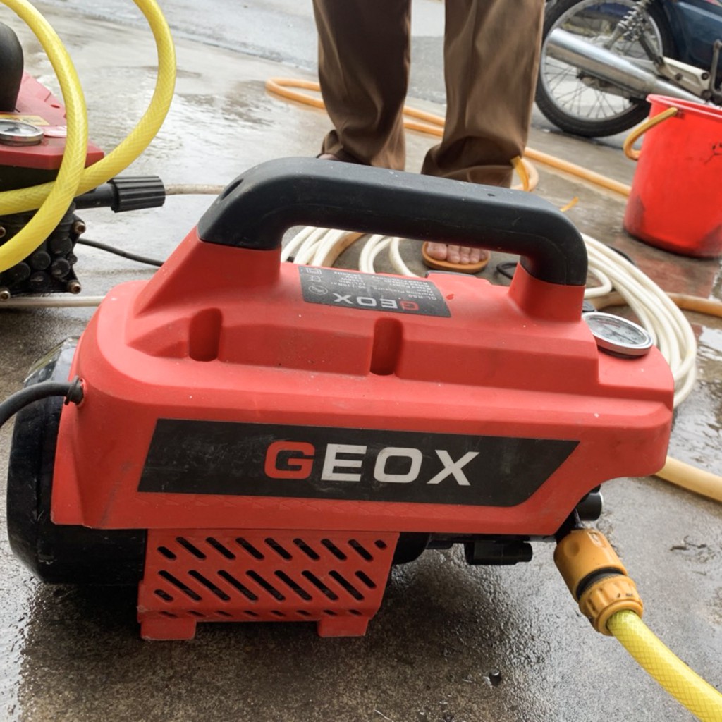 Máy Rửa Xe Cao Áp Thái Lan | GEOX Công suất  2200w | Có Áp Chống Giật + Van Xả Khí.