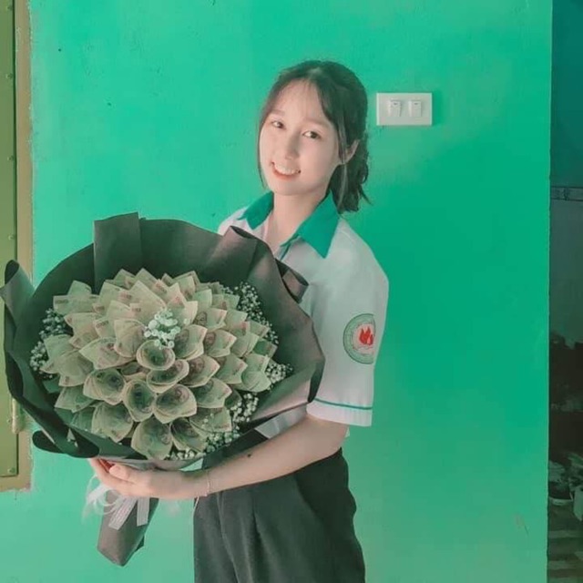 BÓ HOA BẰNG TIỀN 10k 20k 50k 100k 200k 500k