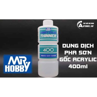 DUNG DỊCH PHA SƠN GỐC ACRYLIC T-111 400ML MR.HOPPY PK198