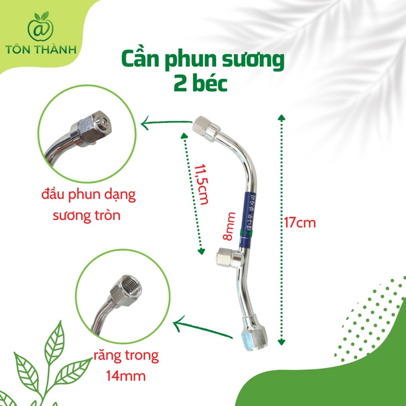 CẦN INOX PHUN SƯƠNG TRÒN ĐẦU LỤC GIÁC LỖ PHUN 0,5MM SIÊU NHỎ 1 2 3 4 5 BÉC CAO CẤP