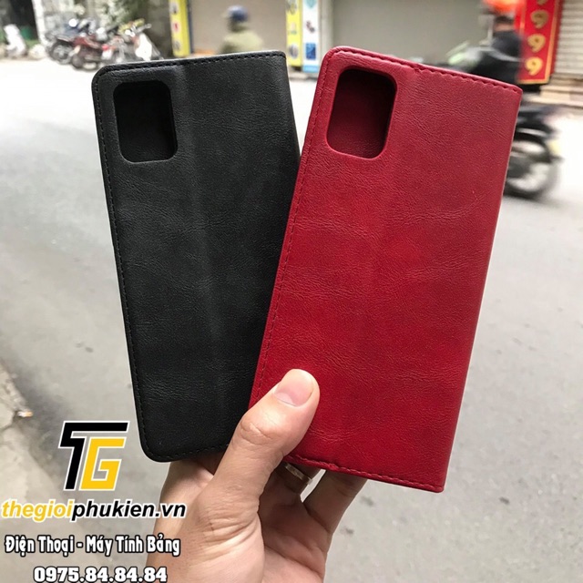 Bao da Samsung A51, Samsung A50s dạng ví có ngăn đựng thẻ | BigBuy360 - bigbuy360.vn
