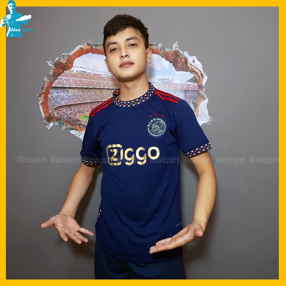 Bộ Quần Áo Bóng Đá CLB Ajax Sân Khách màu Tím Than 22-23 - Alex Sport