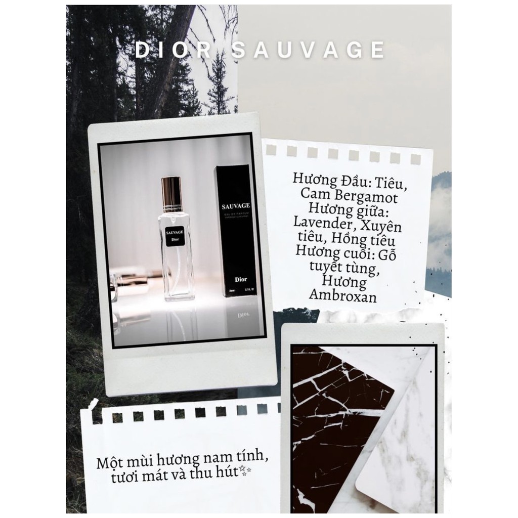 {Yêu thích } NƯỚC HOA DIOR SAUVAGE 10L NAM TÍNH TƯƠI MÁT | BigBuy360 - bigbuy360.vn