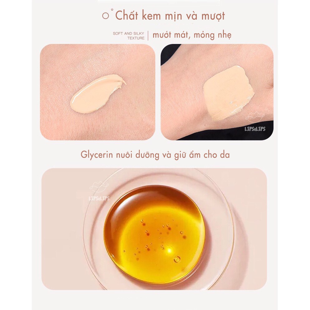Set Kem Nền Kèm Mút Trang Điểm HOT TIKTOK