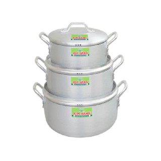 Bộ nồi Nhật Kim Hằng T3 lớn 18, 22, 26cm KHG0074
