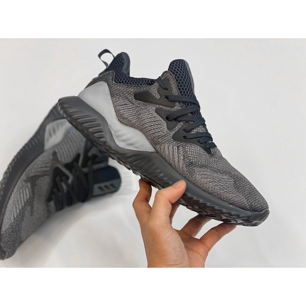 Giày Alpha Bounce Beyond cao cấp nhẹ êm gym (xám tro)