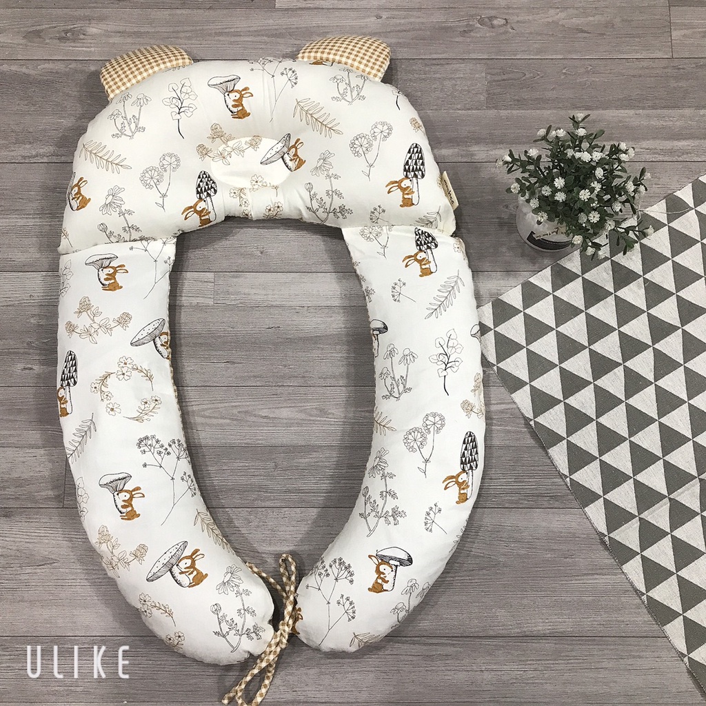 Gối liền chặn vỏ đồ MOCHEE cho bé
