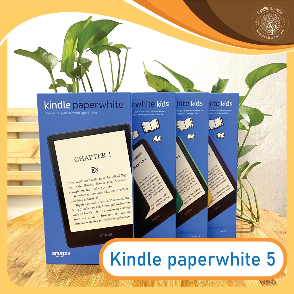 [Mã 156ELHA80K giảm 6% đơn 400K] Máy đọc sách Kindle Paperwhite Gen 5 (11th)