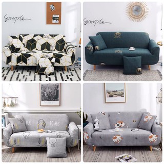 Tấm bọc sofa tại nhà họa tiết xám tinh tế cho ghế 1,2,3,4 chỗ (bảng màu I)