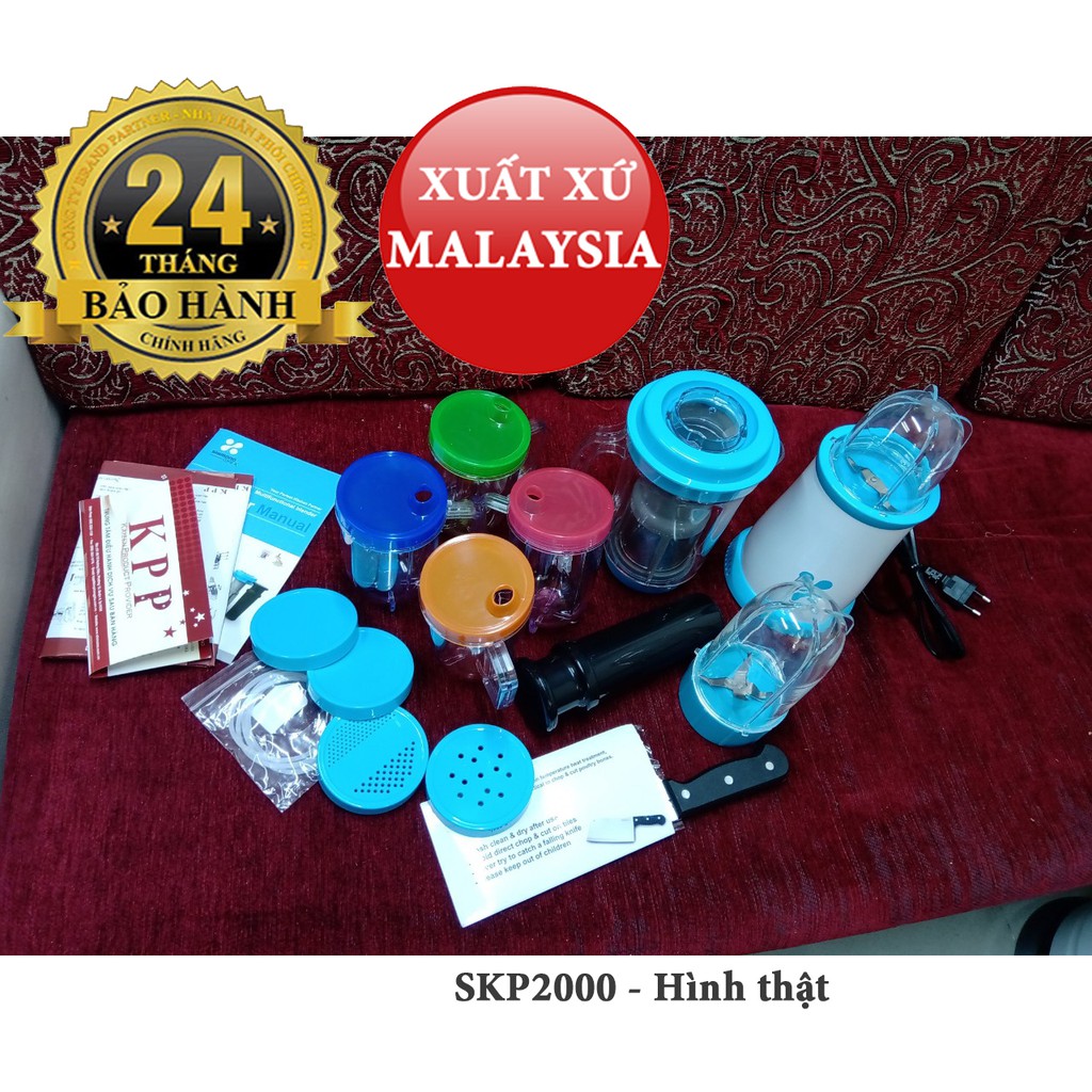 Máy xay ép shimono skp2000 + free dao băm nhập nguyên chiếc malaysia - mykit.vn