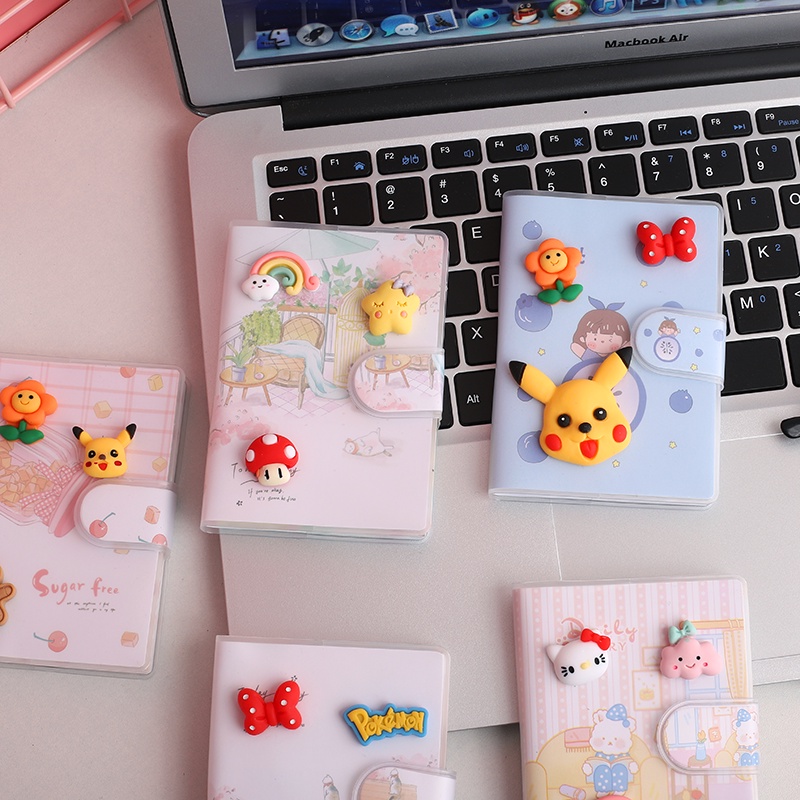 Sổ Tay Mini Khổ A7 Họa Tiết Hoạt Hình Dễ Thương Tiện Dụng