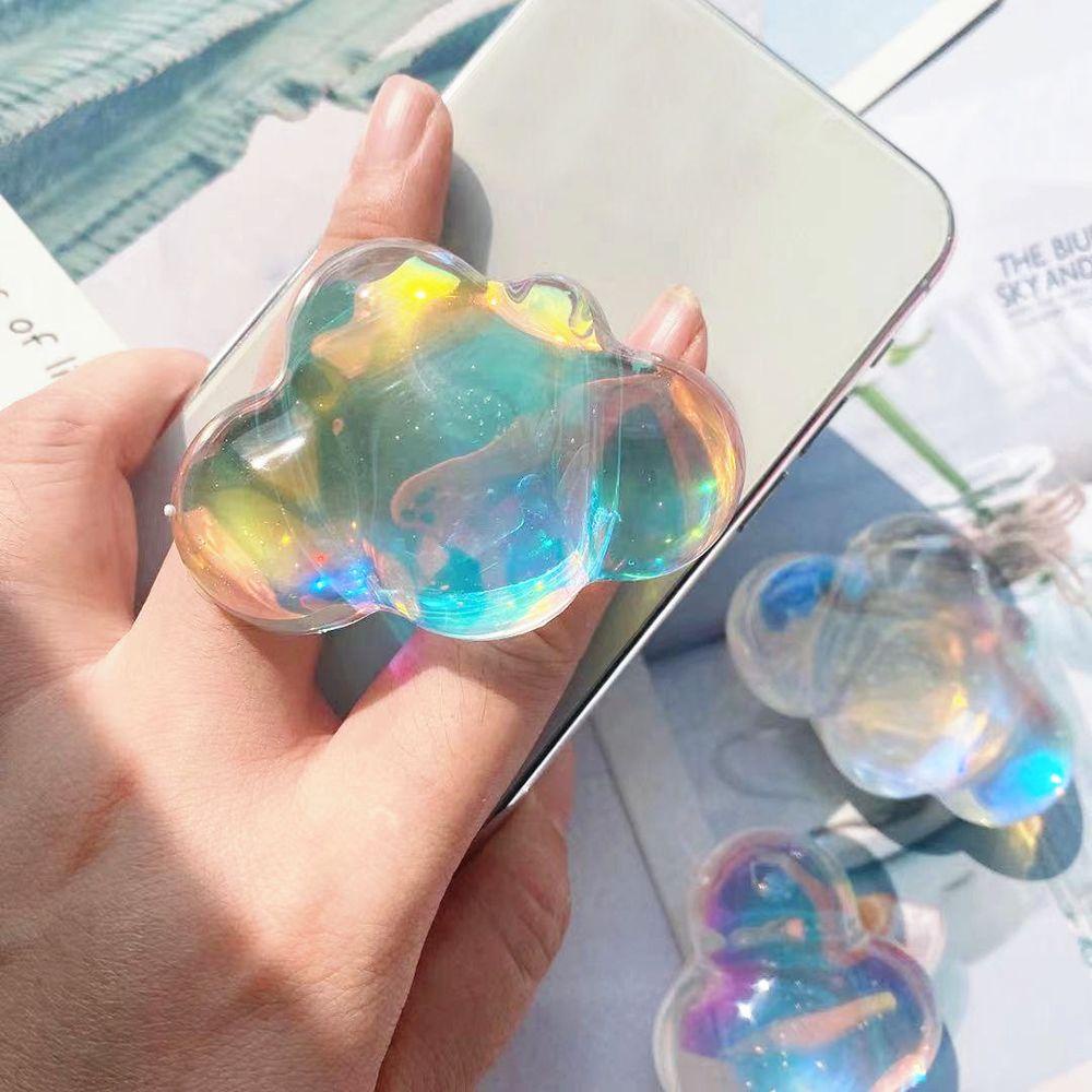 MYRONGVN Giá Đỡ Điện Thoại Di Động Để Bàn Trong Suốt Có Thể Gập Lại