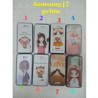 Ốp lưng thời trang dẻo hình Samsung J7 Prime