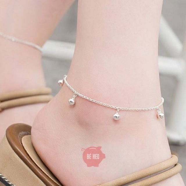 combo 3 lắc chân bạc 925