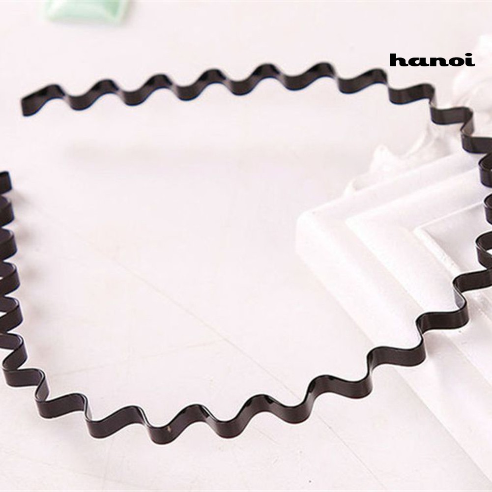 Băng Đô Cài Tóc Họa Tiết Gợn Sóng Thời Trang