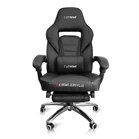 Ghế Game EXTREME ZERO PLUS xoay ngả lưng 170 độ chỉnh cao thấp ghế gaming stream văn phòng - Màu đen