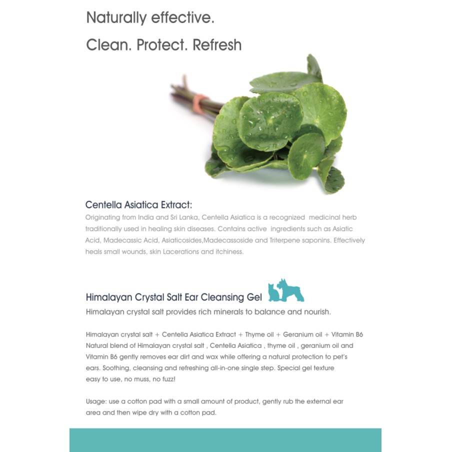 Vệ sinh tai chó mèo gel rửa tai Himalayan 5g, dung dịch skin peace khử mùi tai Con Mèo Xiêm shop