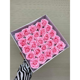 Hoa sáp 7 lớp, cánh cứng, bông to tròn