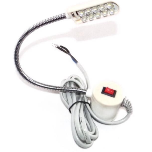 Đèn led máy may 20 bóng có cần có lam châm hút , đèn chữ U xịn chuyên dụng siêu sáng