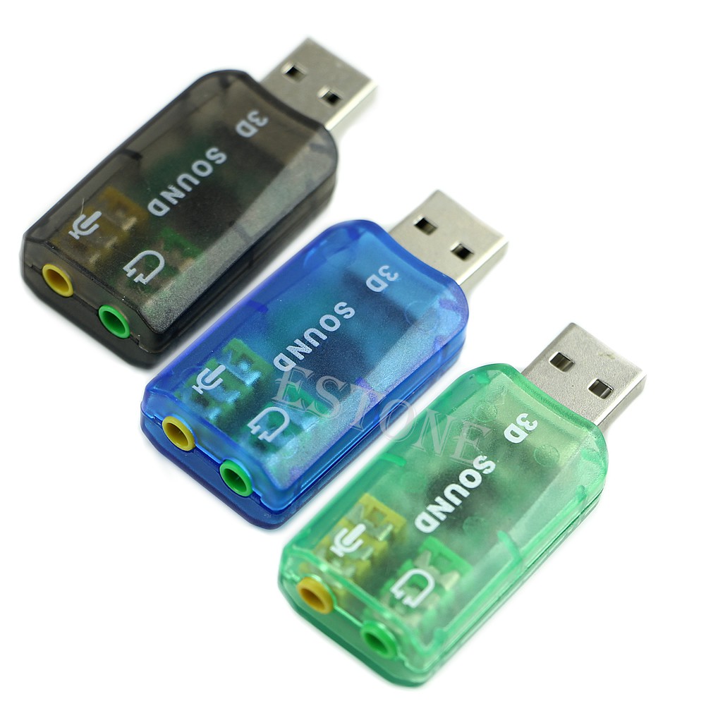 Usb Chuyển Đổi Âm Thanh 3d E 5.1 Usb Sang 3.5mm