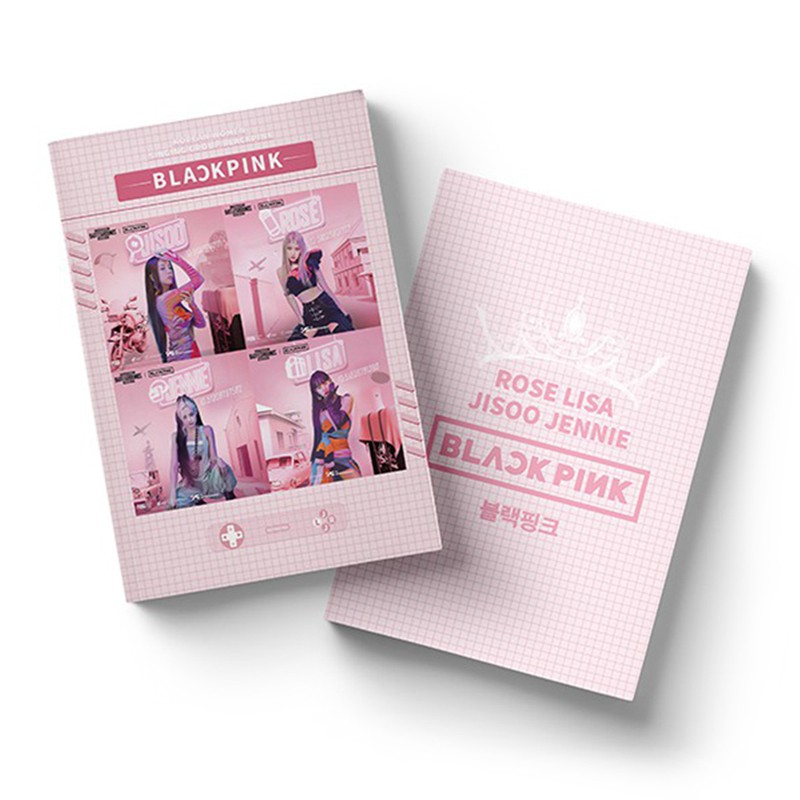 Set 54 Tấm Ảnh Lomo Card Nhóm Nhạc Blackpink