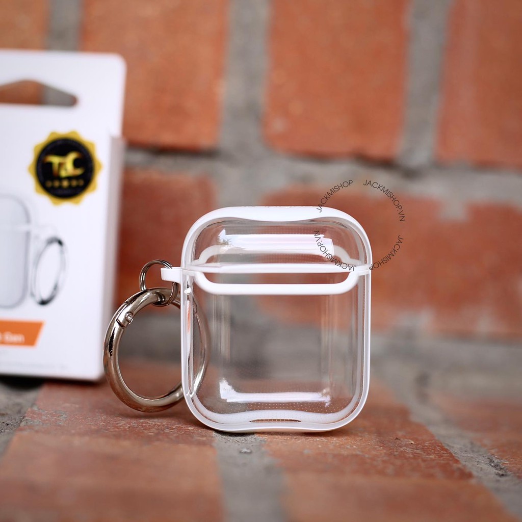 [CHÍNH HÃNG SPIGEN] CASE AIRPODS TRONG SUỐT SPIGEN ULTRA HYBRID THƯƠNG HIỆU USA