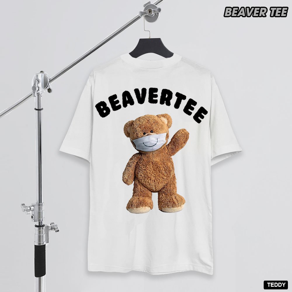 Áo thun Beaver Tee TEDDY Local Brand tay lỡ form rộng nam nữ Unisex Freeship Extra