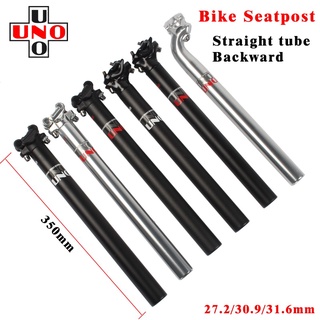 UNO Xe Đạp Seatpost MTB Đường Xe Đạp Leo Núi Siêu Nhẹ Nhôm Ghế Bài Ống 27.2 / 30.9 / 31.6mm * 350mm Phụ Kiện Xe Đạp
