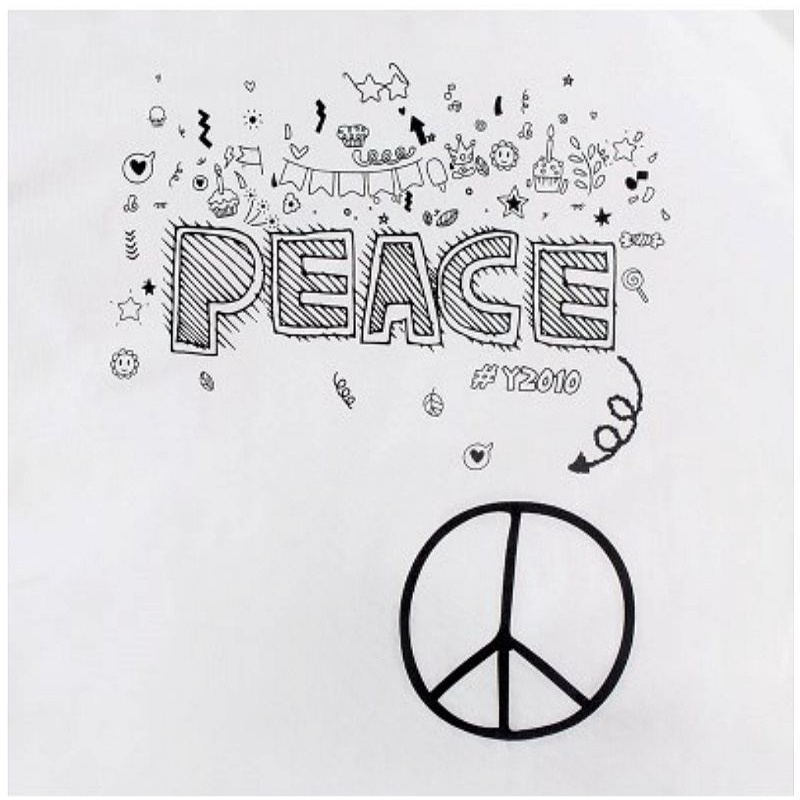 Áo Thun Unisex Yame Local Brand Bản Peace Summer M12  