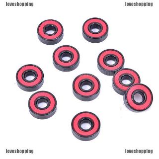 ❀Gi R❀Set 10 Vòng Bi 608 2RS 608RS Bằng Thép Chất Lượng Cao