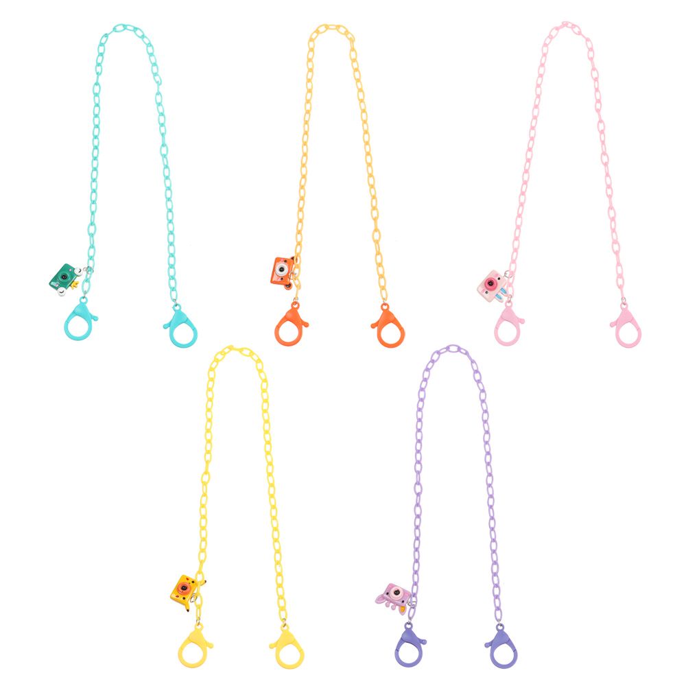 Dây đeo mắt kính chống trượt chống mất màu kẹo phong cách hoạt hình thời trang dành cho trẻ em