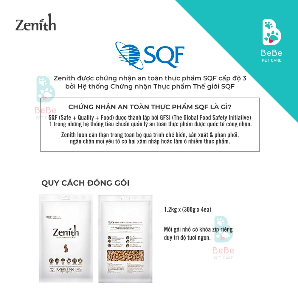 [1.2Kg] Hạt Mềm Zenith Hairball Care Cho Mèo Mọi Lứa Tuổi