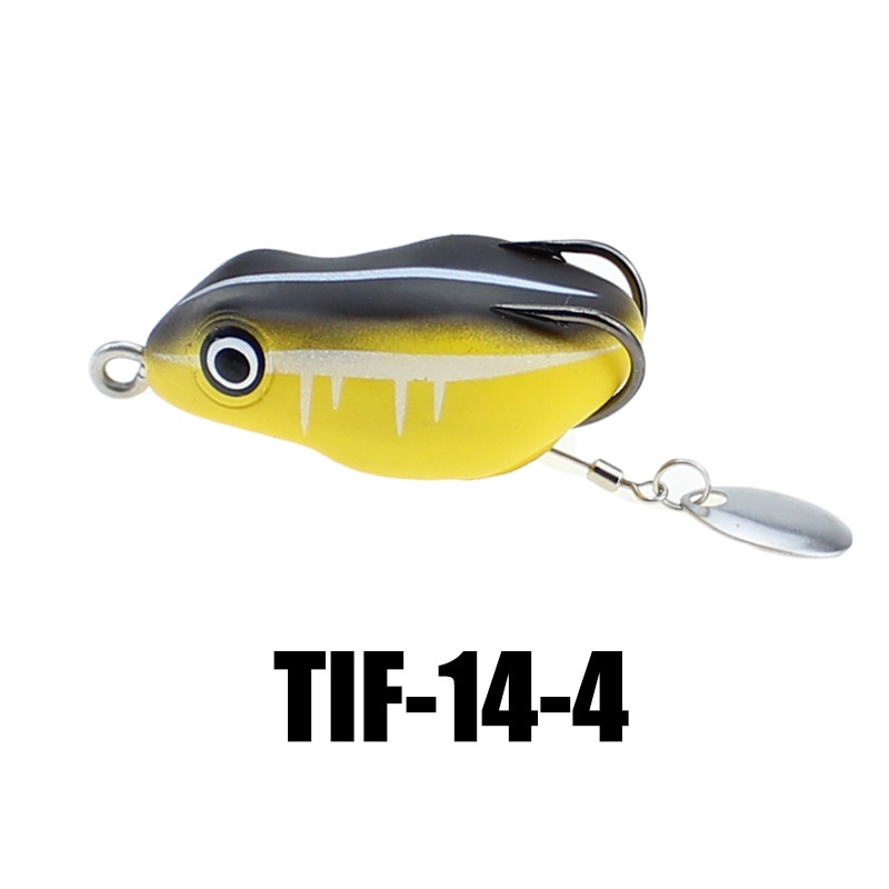 Mồi Nhái Hơi Câu Lure Cá Lóc_ Mồi Câu Cá Lóc Super Thunder Dài 4,5cm nặng 8,5g _ Đồ Câu Lure_ M-34