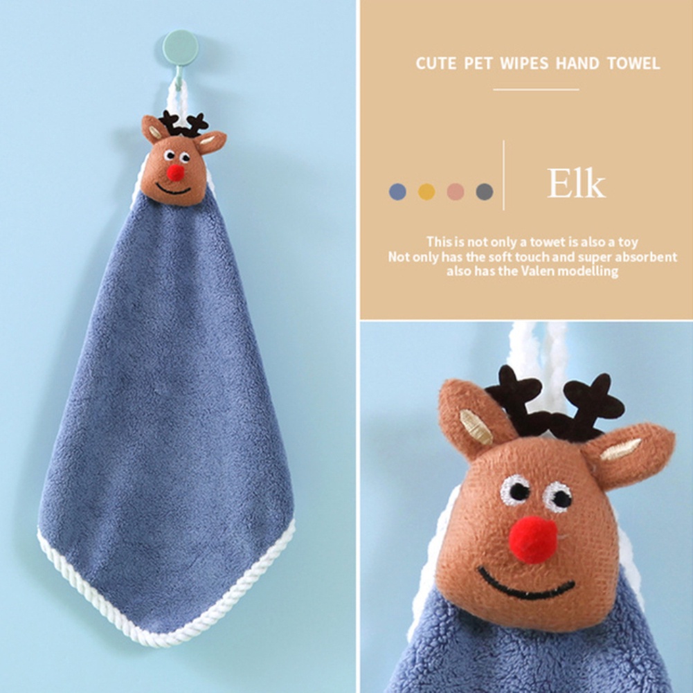 Giáng Sinh 2023 Trang Trí Giặt Khăn Tay Khăn Tay Vải Quà Tặng Năm Mới Navidad Xmas Trang Trí Nhà Bếp Nhung Đỏ Ông Già Noel Thấm Hút vải Treo Tắm Bồn Tắm Khăn Lau Veel