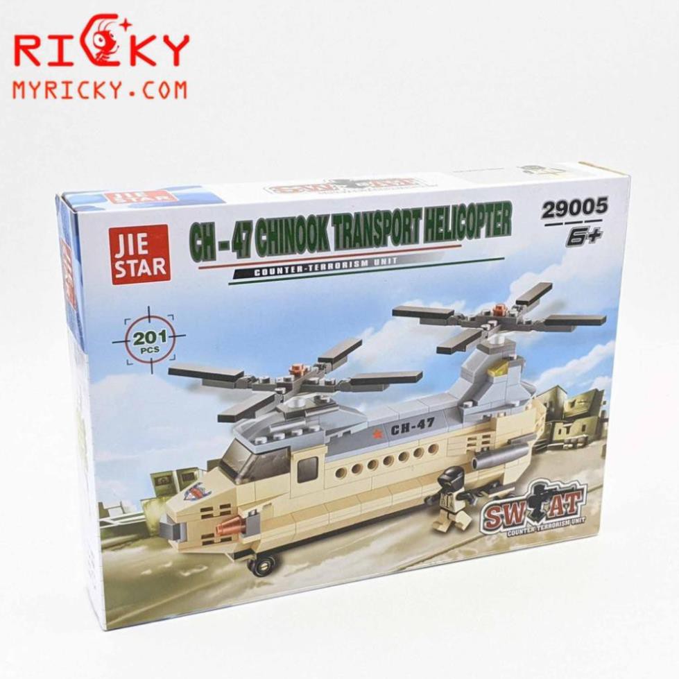 Bộ LEGO Lắp ráp quân sự -  Lắp ráp Xe, Máy Bay, Tàu Chiến nhiều mẫu - Phát triển tư duy sáng tạo, khéo léo cho bé